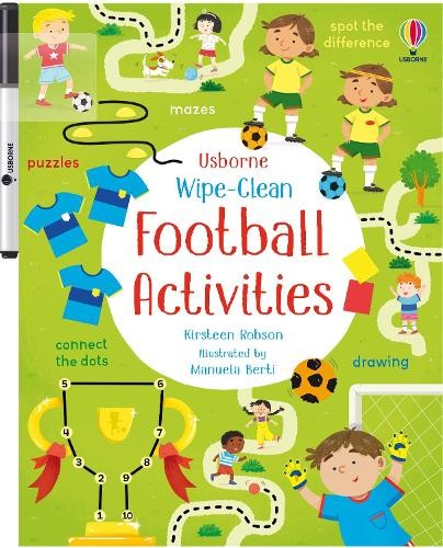 Kirsteen Robson Wipe-Clean Football Activities (Tascabile) Wipe-clean Activities