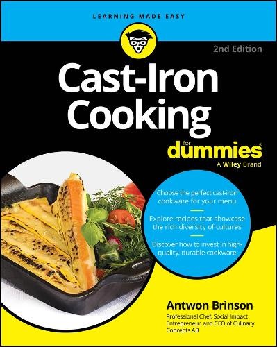 Antwon Brinson Cast-Iron Cooking For Dummies (Tascabile)