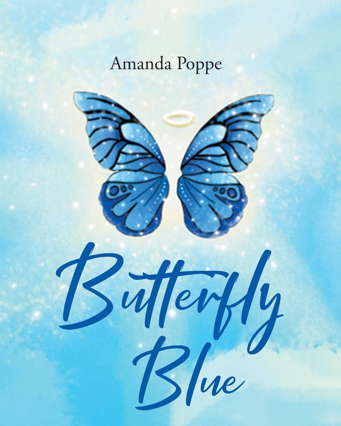 Amanda Poppe Butterfly Blue (Tascabile)