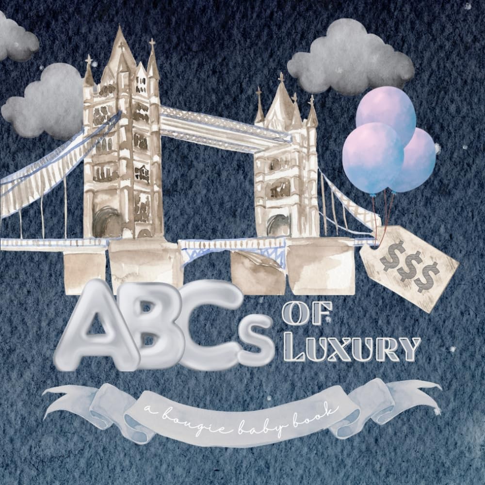 Parker London ABCs of Luxury (Tascabile) Bougie Baby Designer Books