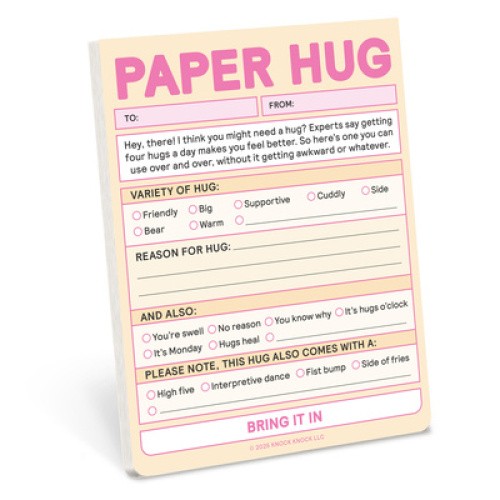 Knock Knock Paper Hug Nifty Note (Pastel Version) by Knock Knock