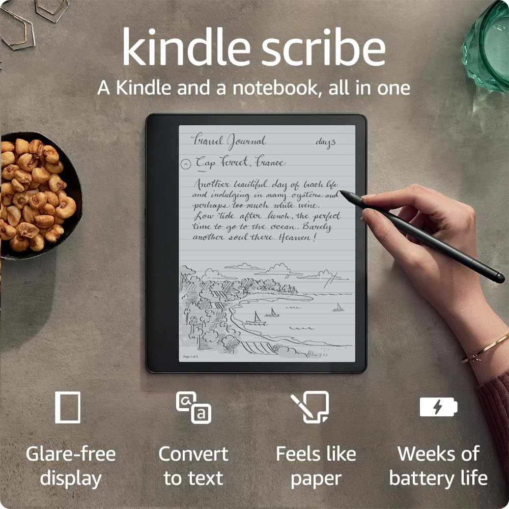 `Amazon Kindle Scribe 10,2 16GB (Basic Pen) Black` ACC NUOVO