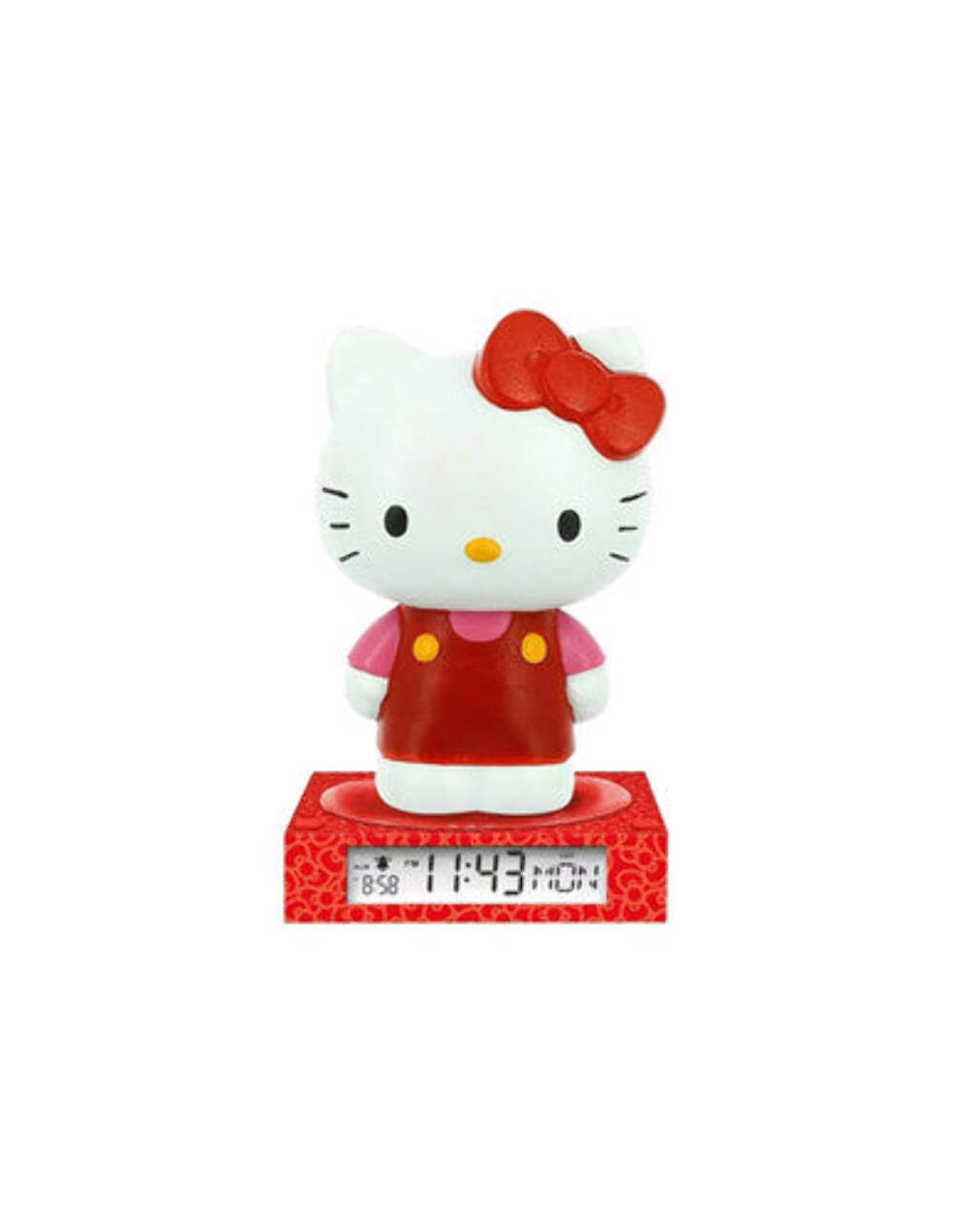 TEMPO LIBERO HKT50198 Hello Kitty Lampada e Sveglia 3D
