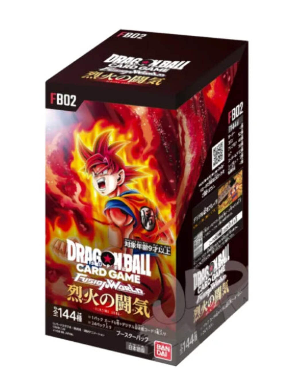 DRAGON BALL SUPER FUSION WORLD - BLAZING AURA FB02 DISPLAY (24 buste) - JAP