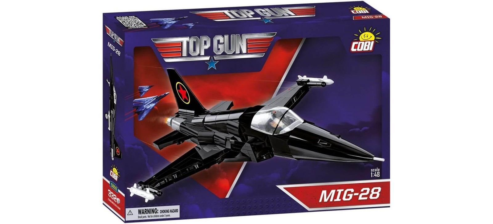 Toys Cobi - Top Gun - MIG-28 145 pcs (Not For Sale In Hungary) /Toys Toy NUOVO