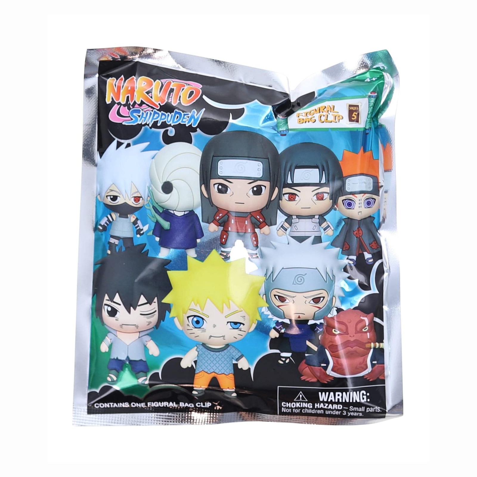 Naruto Shippuden 3D PVC-Taschenanhanger Series 5 D NUOVO