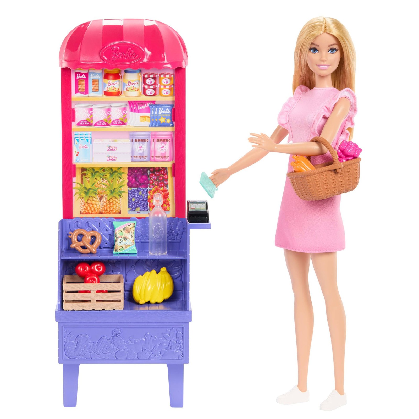 Mattel UK * Barbie Malibu Shopping Playset NUOVO