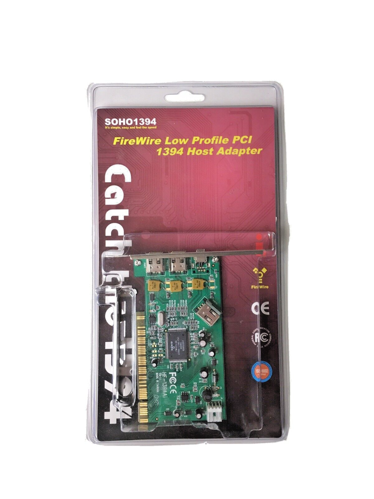 SCHEDA PCI DI ACQUISIZIONE VIDEO 1394 FIREWIRE X CAMERA DV 3 PORTE  X PC