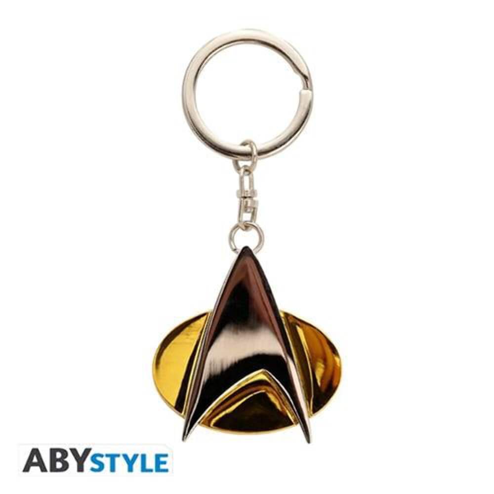 Abykey403 - Star Trek - Portachiavi In 3d - Communicator Badge Gadget