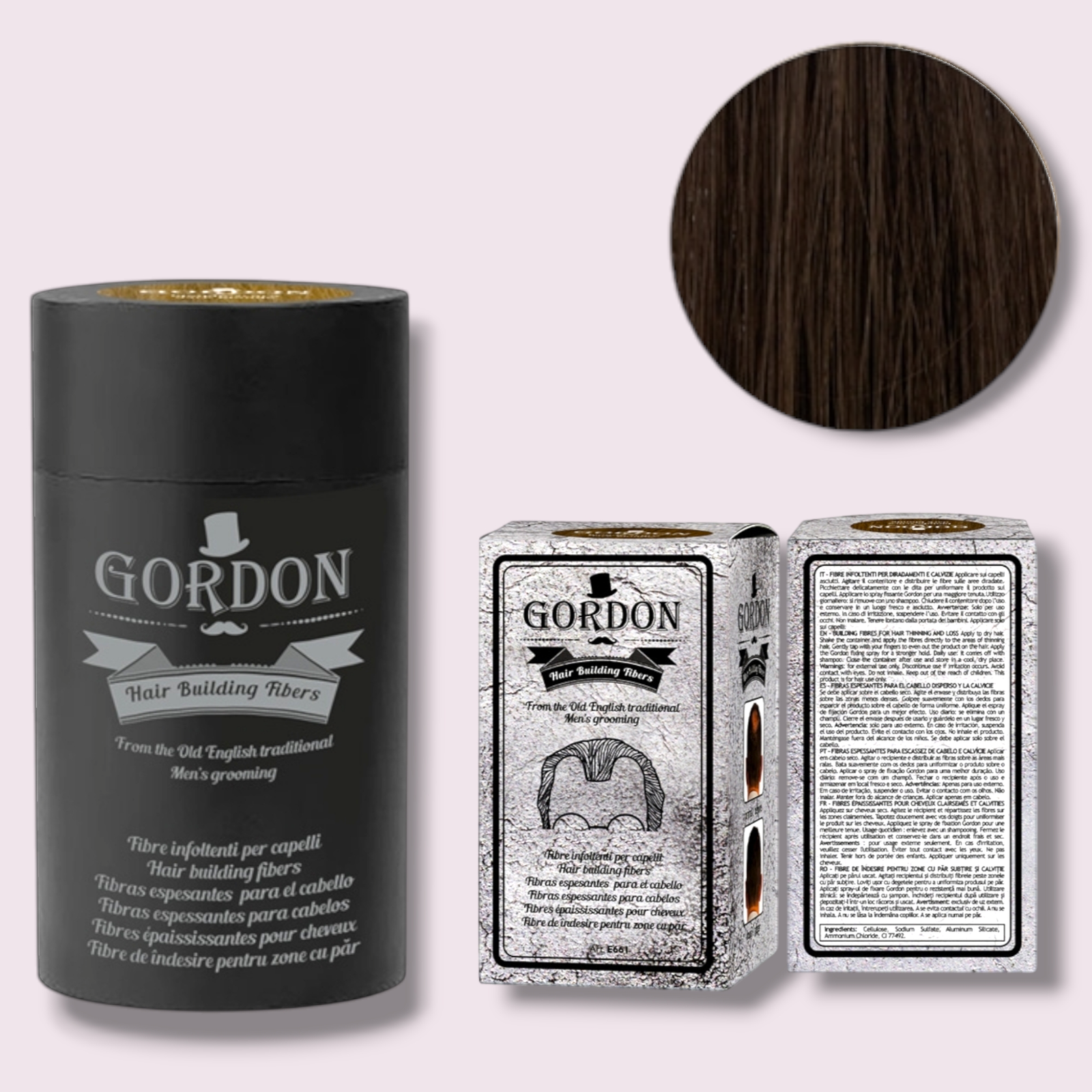 Fibre Infoltenti 22gr Colore Castano Scuro E661CS