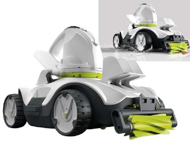 KOKIDO ROBOT DA PISCINA ELETTRICO SENZA FILI SUPER MANGA GRIGIO