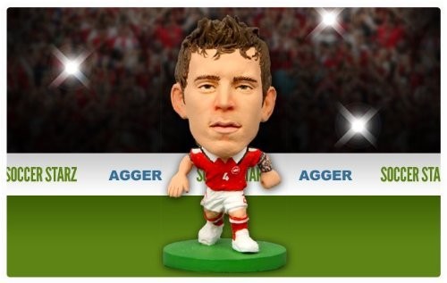 Figures Soccerstarz - Denmark Daniel Agger /Figures Game NUOVO