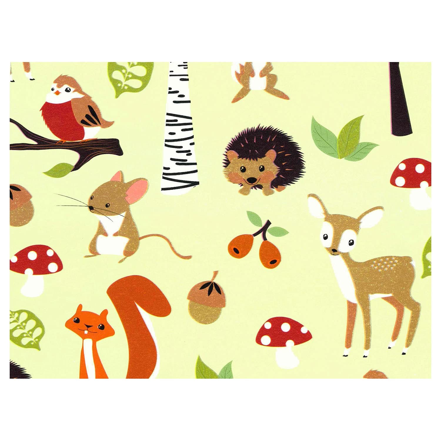 Inpakpapier Bosdieren 3 mtr. NUOVO