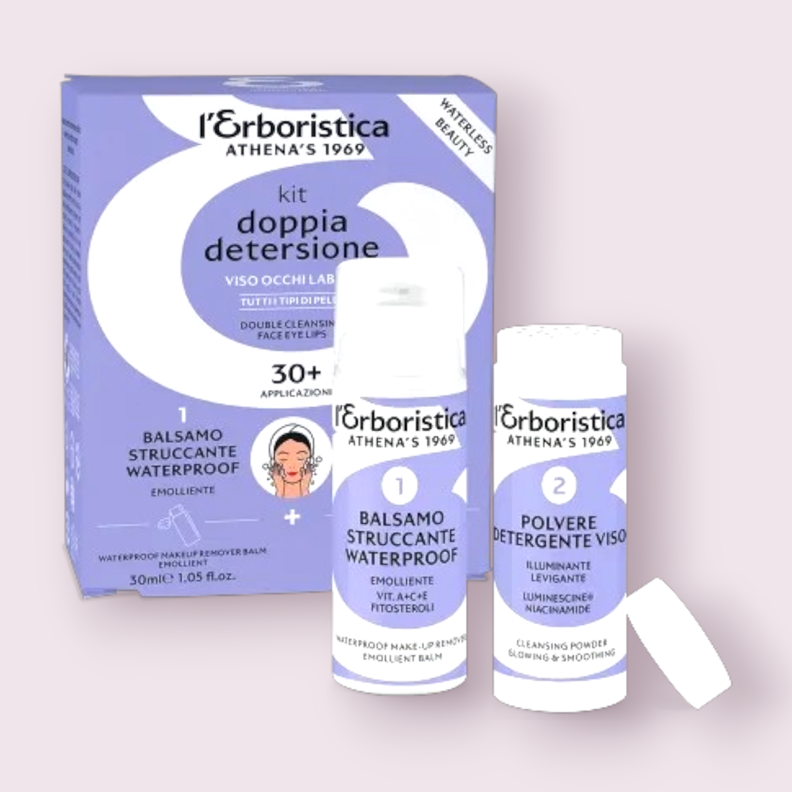 WATERLESS Kit Doppia Detersione