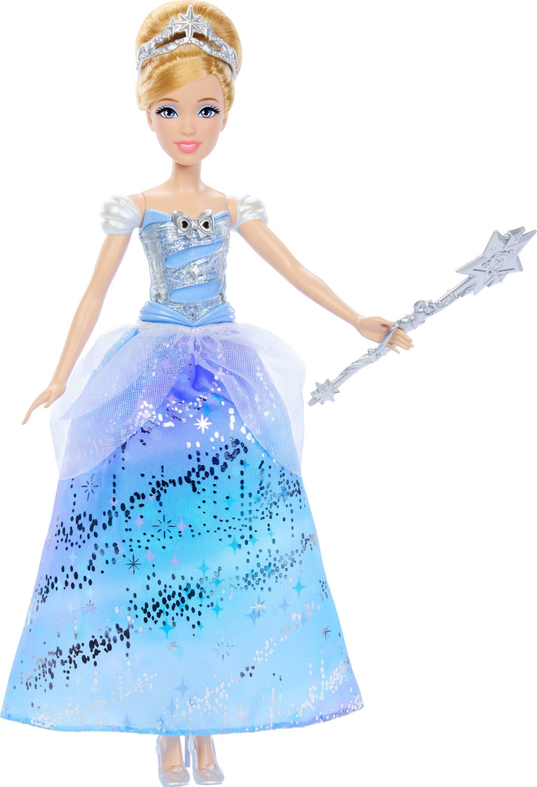 Mattel UK ** Disney Princess Cinderella Feature Doll NUOVO