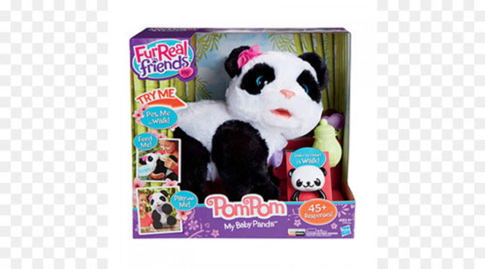 A7275EU4 FURREAL FRIENDS POM POM PANDA