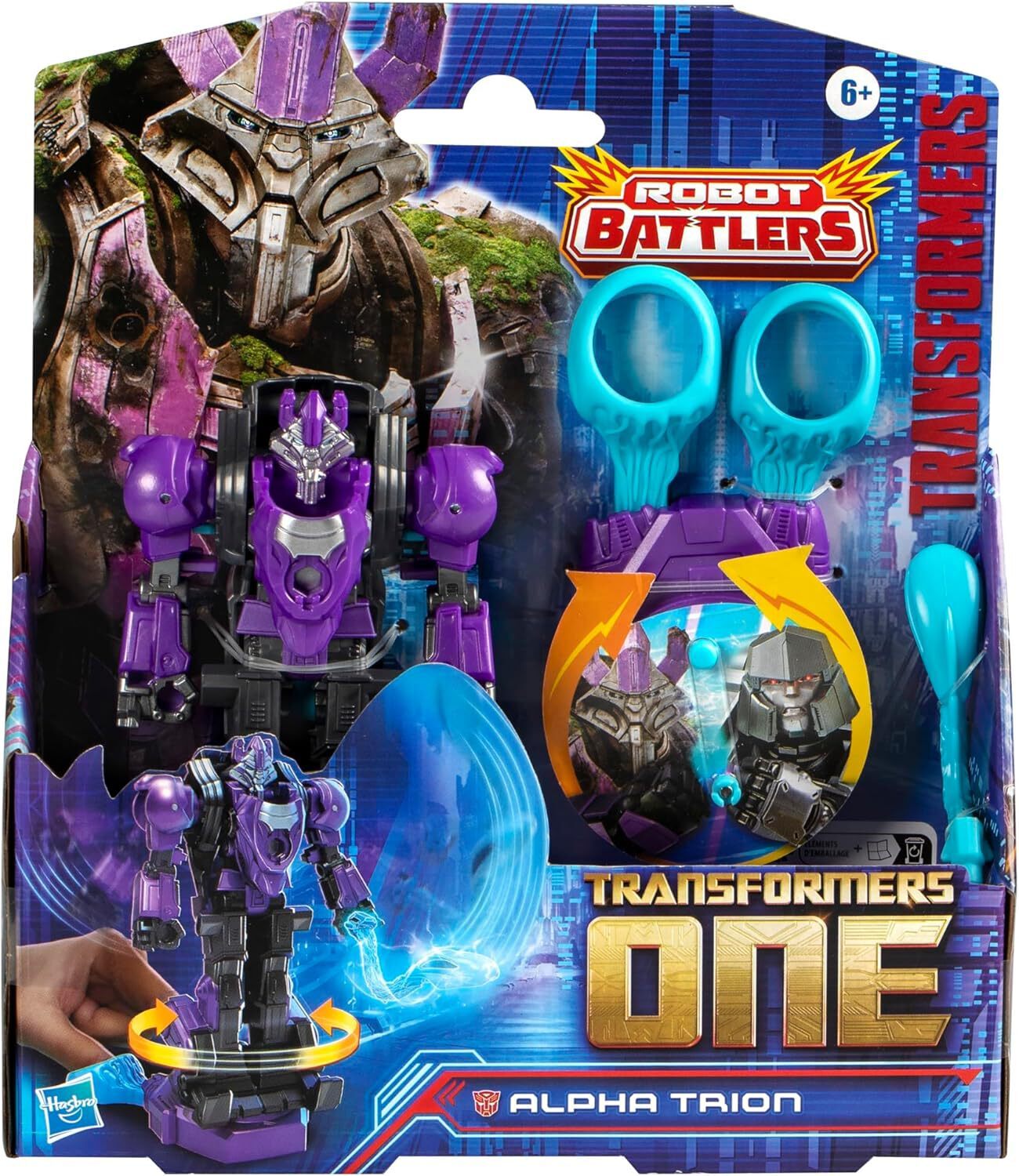 Transformes One,Robot Battlers,Alpha Trion,Hasbro,Eta 6+