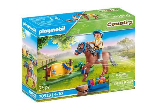 Country Cavaliere Con Pony Welsh