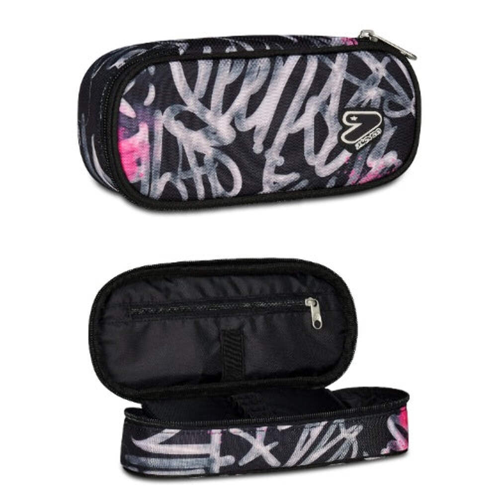 300102507-899 PENCIL BAG ROUND PLUS SEVEN DIM PAINT GIRL