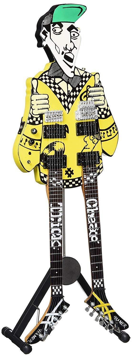 Cheap Trick `Rick Nielsen Cheap Trick 1983 Hamer Uncle Dick Doubleneck ACC NUOVO
