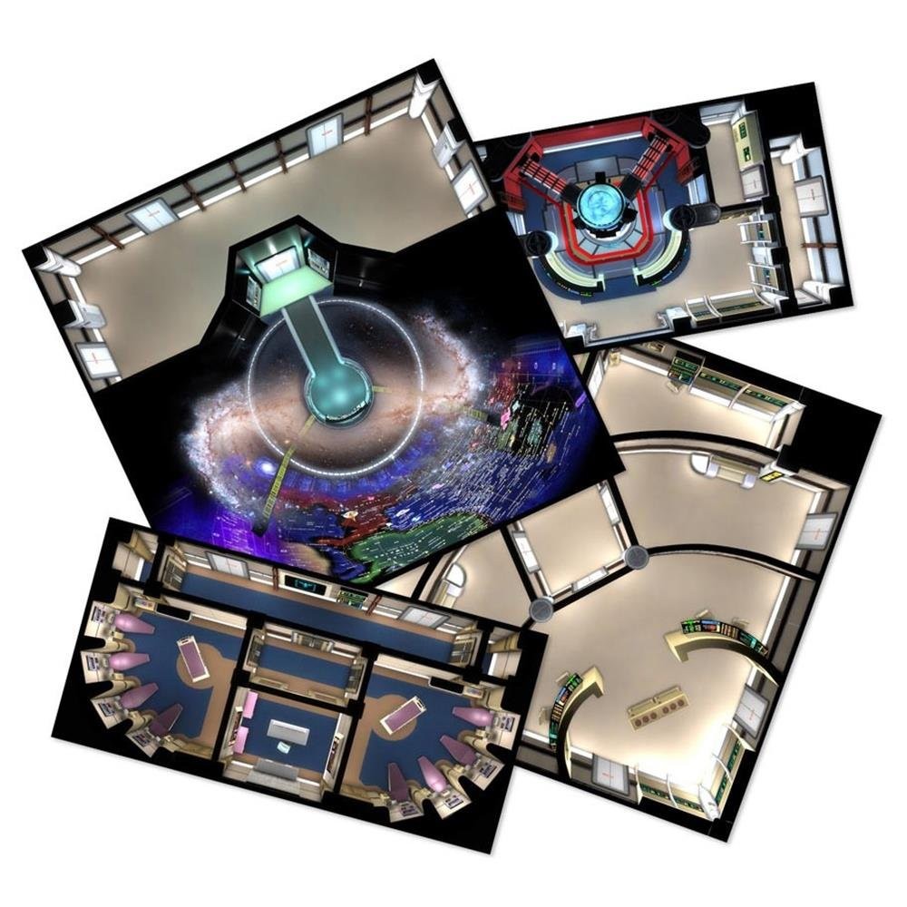 Indies Merchandise STAR TREK RPG TNG SF DECK TILE Game NUOVO
