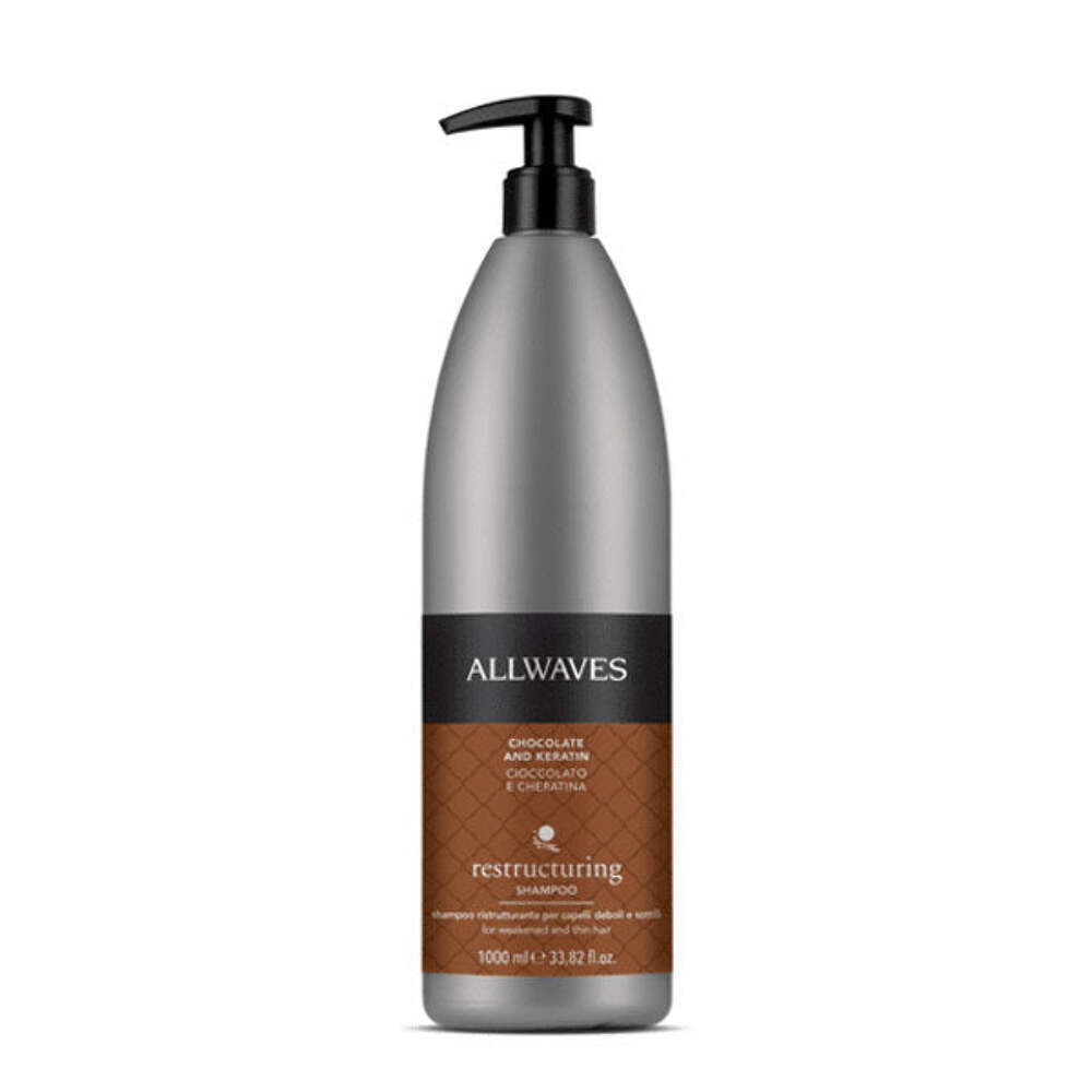 ALLWAVES SHAMPOO RISTRUTTURANTE CIOCCOLATO+CHERATINA 1000 ML