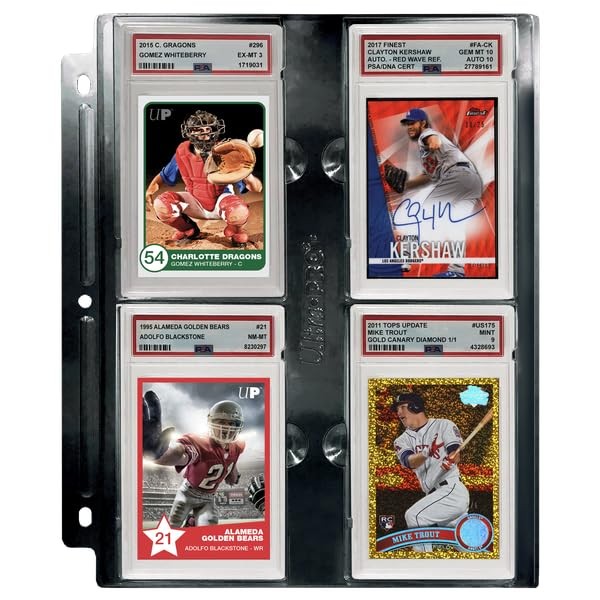 Ultra Pro - Slab Page For Psa - Black ACC NUOVO