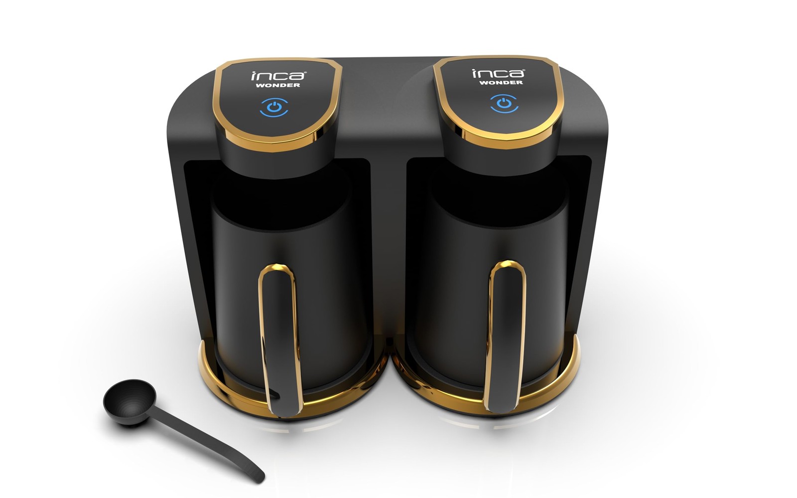 INCA 2X Kaffeemaschine Wonder Serie Touch-Control- NUOVO