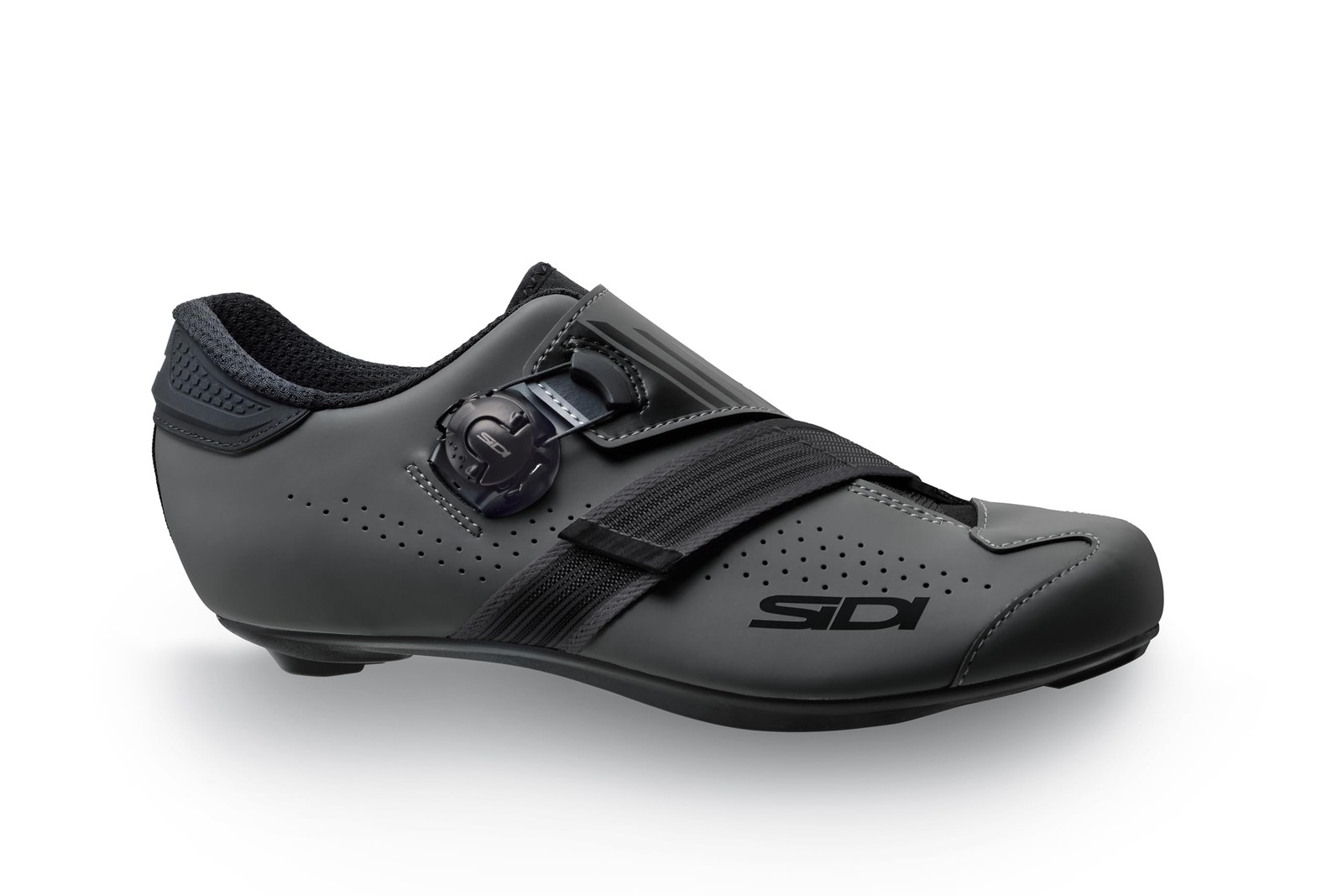Sidi Prima Mega Fit Road Shoes - Monochrome Anthracite/Black /  CYCLING AC NUOVO