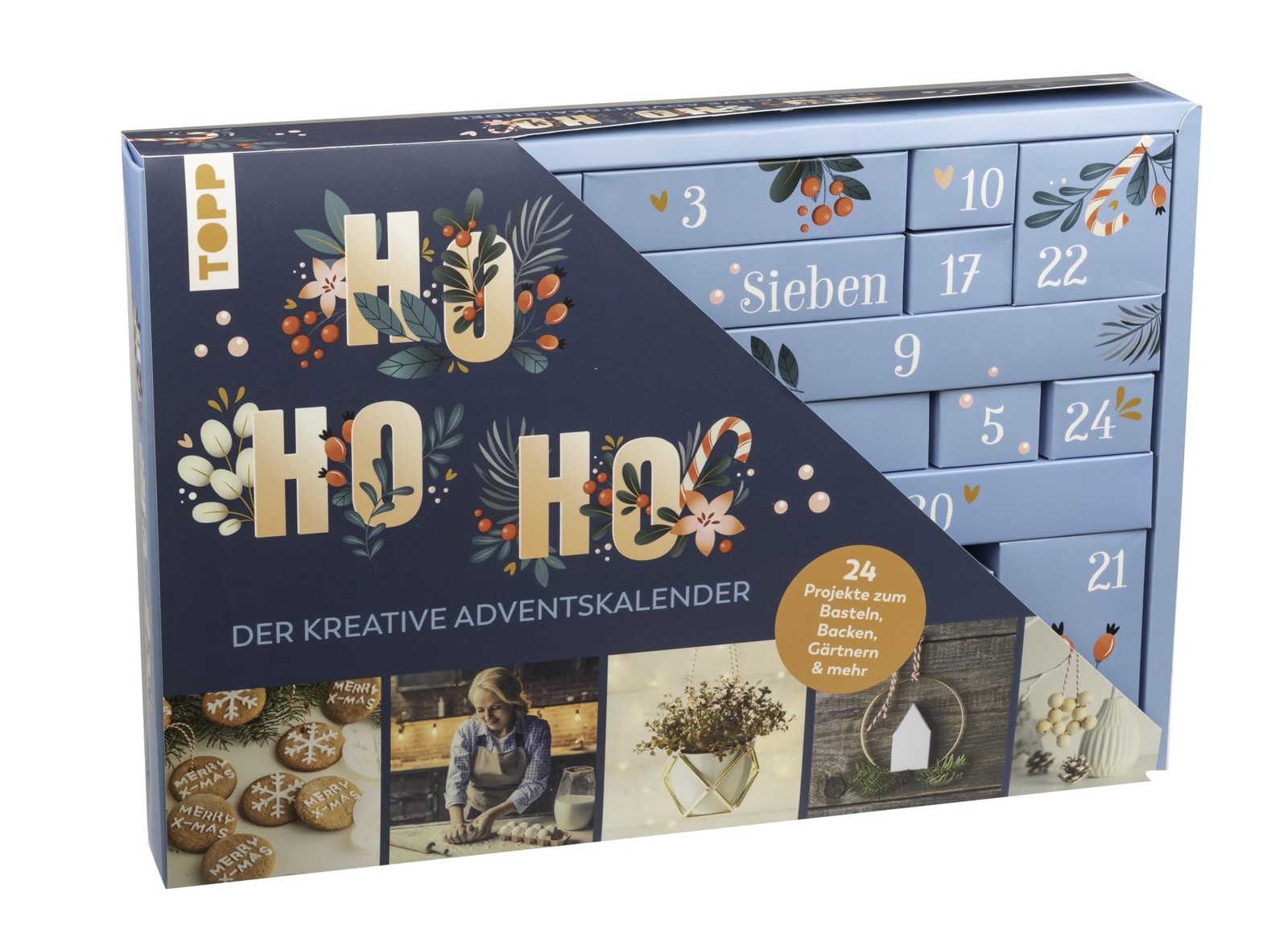frechverlag Ho Ho Ho - Der kreative Adventskalender. 24 Projek NUOVO