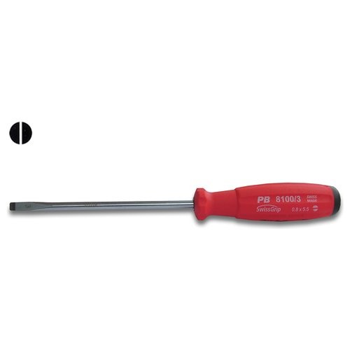 PB Swiss Tools Cacciavite a taglio 2,5x0,4 mm x 8cm SWISS GRIP 8100 0