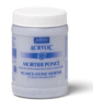 Malta Mortier Pomice Artist Acrylics Barattolo 250 Ml   | Pebeo