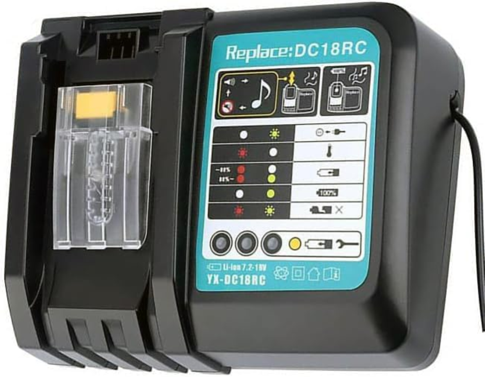 Ricambio per batteria Makita 18V BL1815 / 196235-0, per batterie Makita 18 volt,