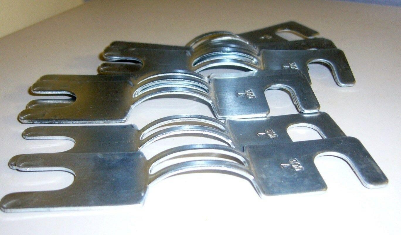 KIT 10 FUSIBILI 300A  CARICABATTERIA AVVIATORI ORIGINALI TELWIN 802129
