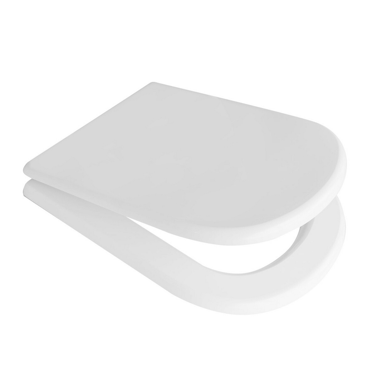 Sedile wc coprivaso per Ideal Standard vaso Calla 45 x 34,8 cm copriwater bianco