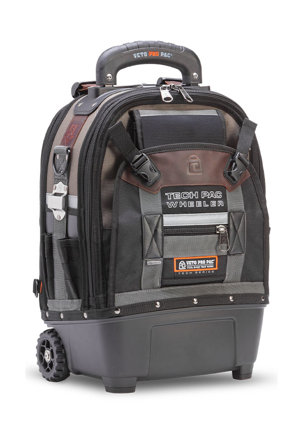 Borsa portattrezzi su ruote trolley a zaino VETO PRO PAC TECH-PAC WHEELER - 48 t