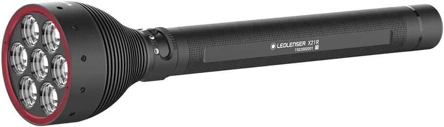 Led Lenser X21R Torcia 5000 lumen 800 metri