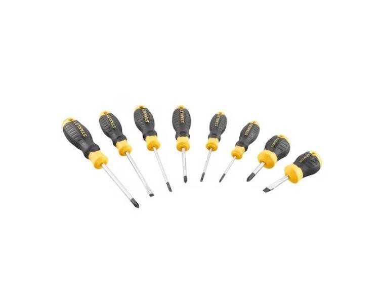 Set 8 giraviti Stanley Cushion Grip -  STHT16167-0