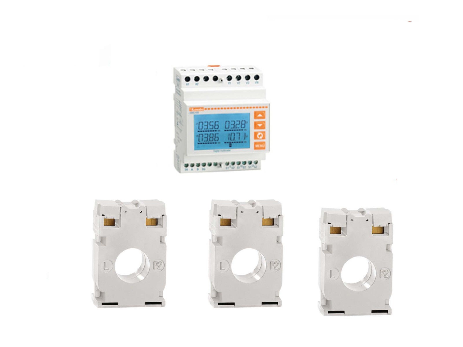 Multimetro Dmg100+3 Trasformatori Di Corrente 150A ( LOVATO cod. DMGKIT100150 )