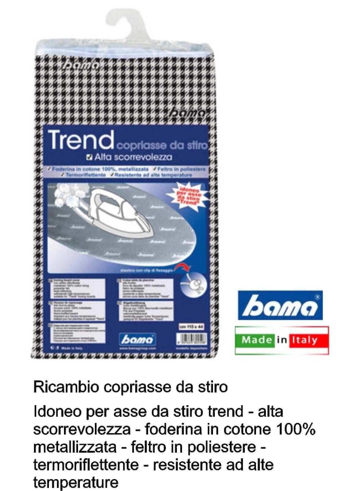 BAMA COPRIASSE COPRI TELO ASSE DA STIRO BAMA TREND CM 115X44 MP