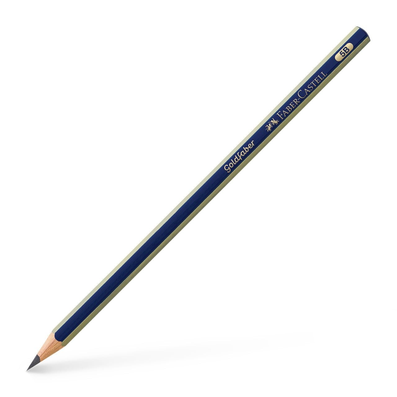 Faber-Castell Miscellaneous Goldfaber 1221 Graphite Pencil, Graphite, 5B, For Ar