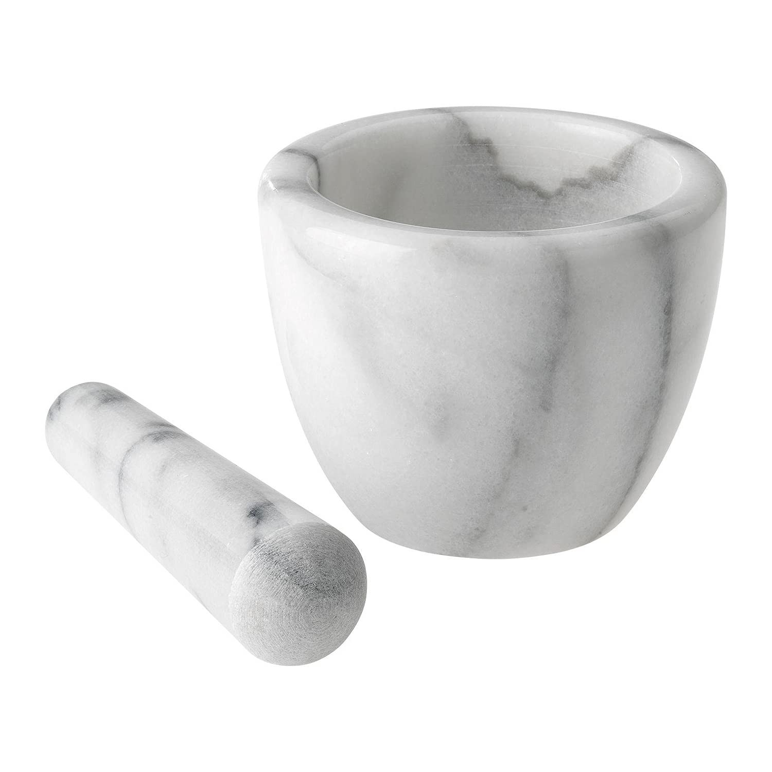 Westmark Mortar and Pestle Made of Marble, Tall, Inner Diameter: Approx. 7.5 cm,