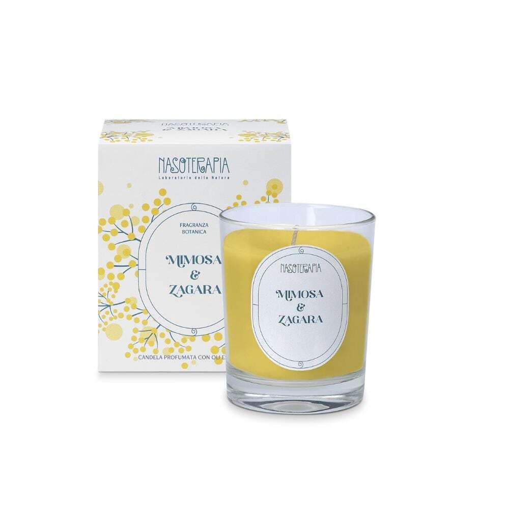 Nasoterapia Mimosa e Zagara - Solarità Candela Profumata, 180g