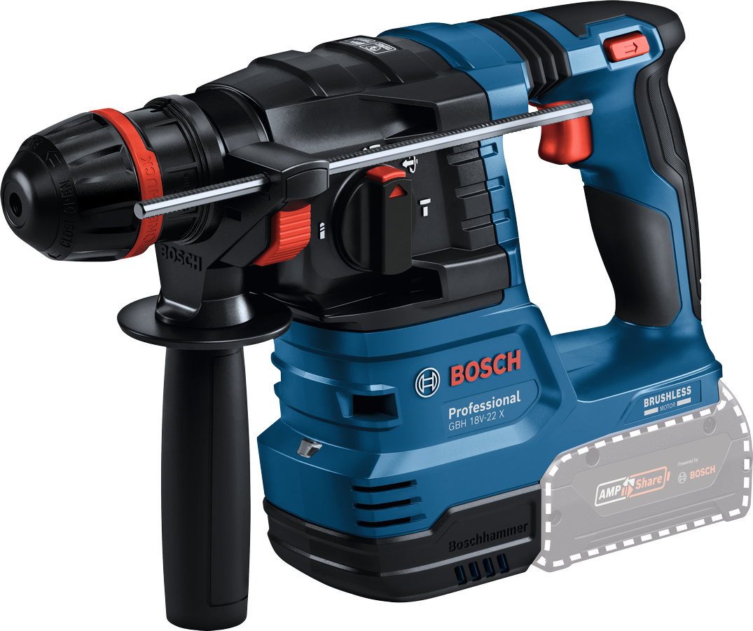 Tassellatore Bosch GBH 18V-22 X Professional 18V SDS-Plus con ONECHUCK