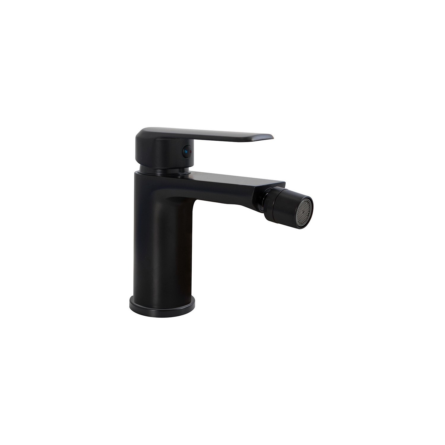 MISCELATORE BIDET NERO OPACO CON LEVA MONOCOMANDO MOD. ALMA