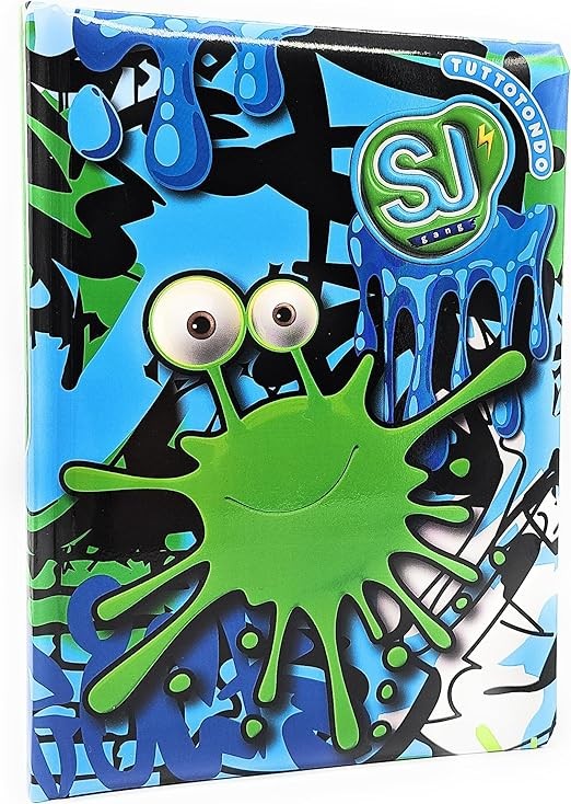 Seven DIARIO SCUOLA datato 2025/2026 SJ GANG - Alieno Verde