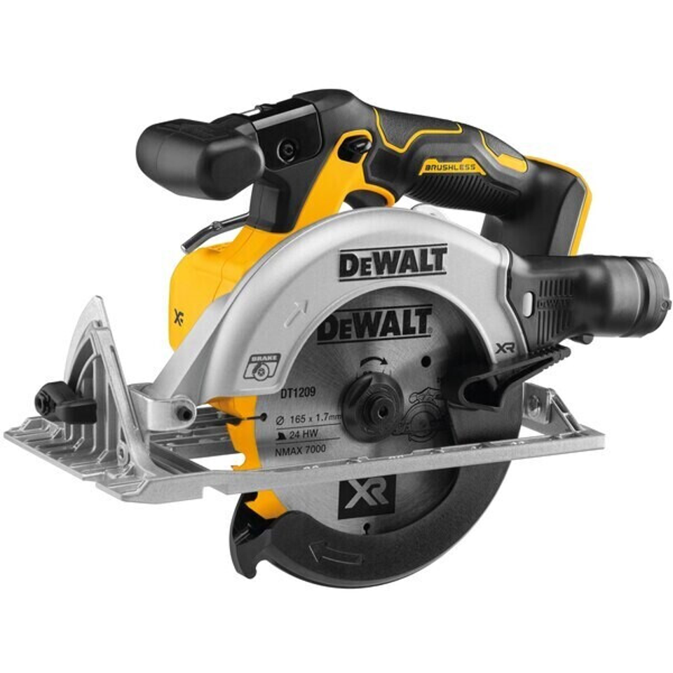 DeWalt 18V XR 165mm Circular Saw Bare Unit DCS565N-XJ Sega Circolare A Mano