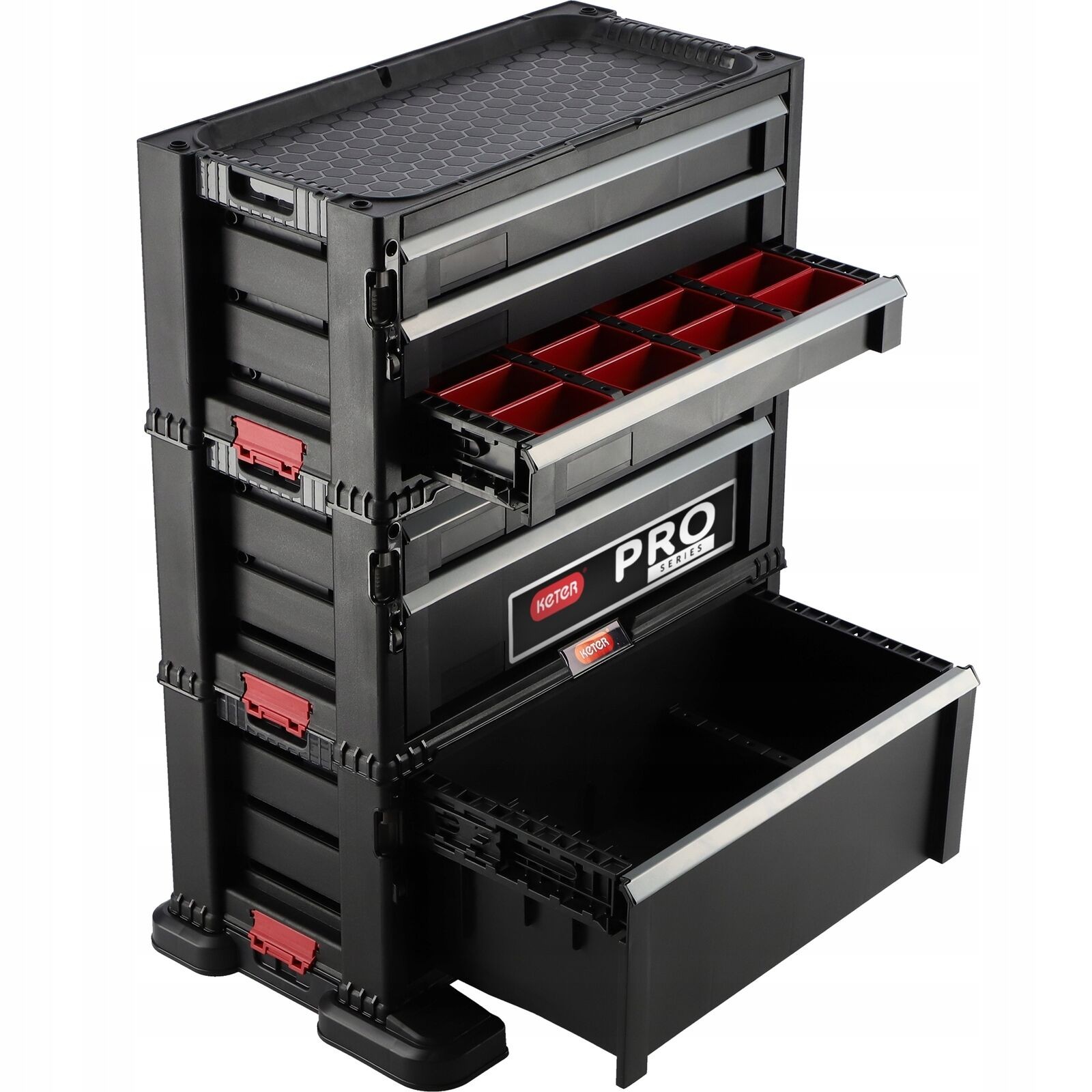 Scaffale portautensili con 6 cassetti Keter Tool Chest Set