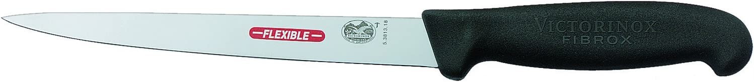 Victorinox coltello cm 18 sfilettare lama extra flessibile in acciaio inox, mani
