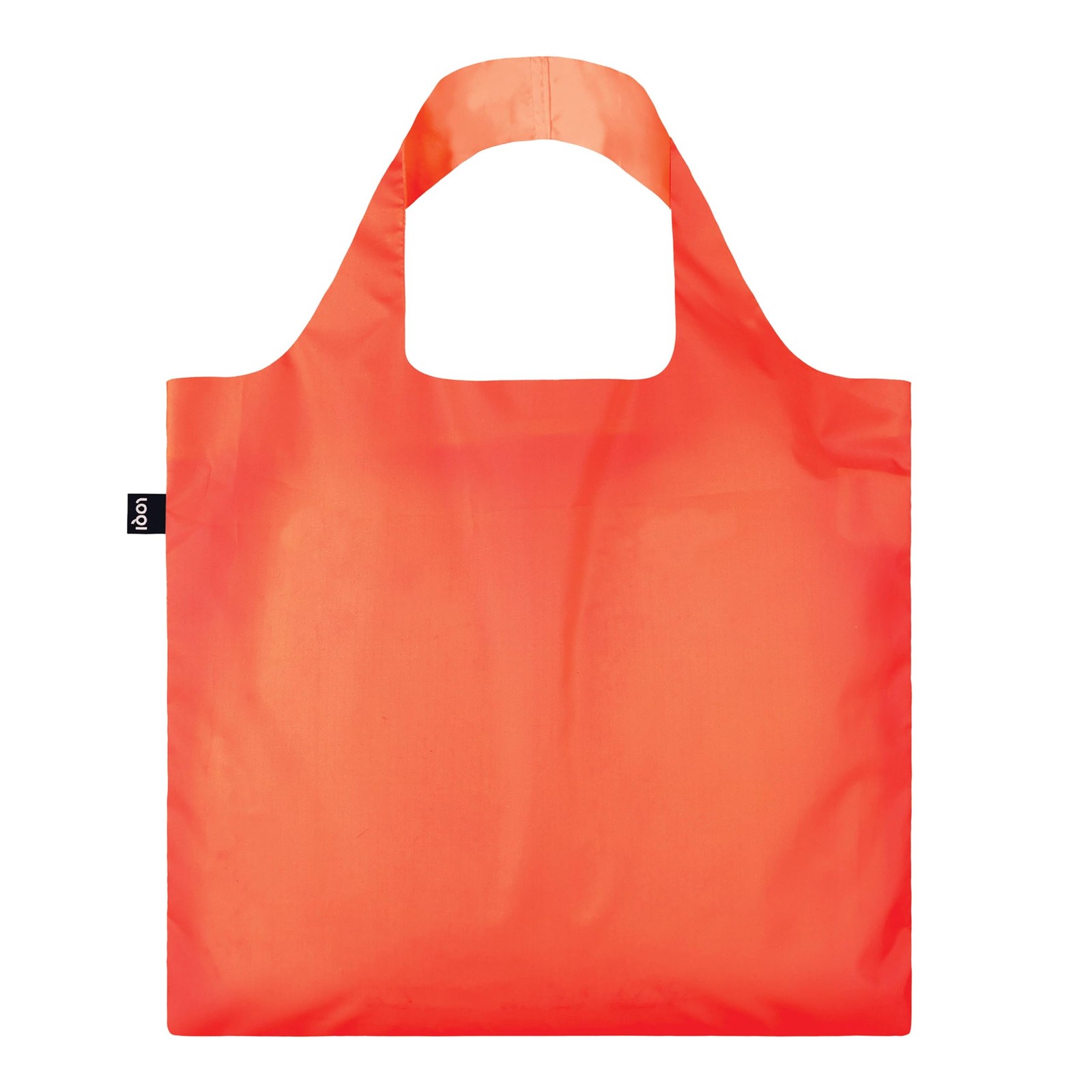 LOQI Recycled bag neon orange, fluorescent orange, fluorescent orange, contempor